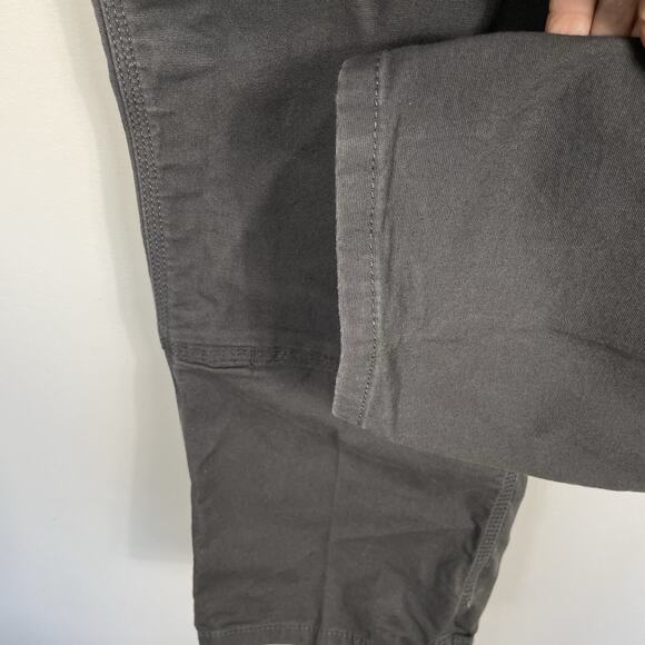 Ariat Rebar M4 Double Front Pants Men 46x30 Gray Canvas Relaxed Straight Utility - Picture 9 of 16